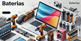 En Coditek, tenemos la batería que necesitas. Baterias para portatiles, cámaras digitales, GPS, MP3, Herramientas y más.